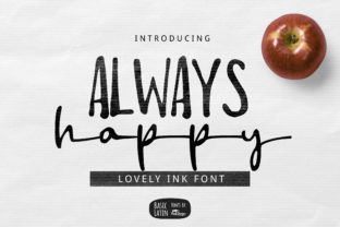 Always Happy: A Contemporary Script Font with Authentic Charm