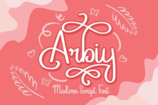 Arbiy: A Friendly Handwritten Font for Warm, Approachable Design Projects