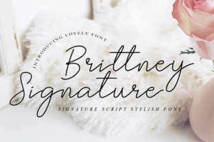 Brittney: A Sweet, Soft Hand-Lettered Script Full of Charm
