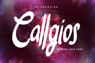 Callgios: A Modern Script with Authentic Elegance