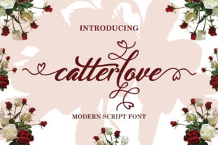 Catterlove: A Script Font That Brings Classic Typography Into Modern Design