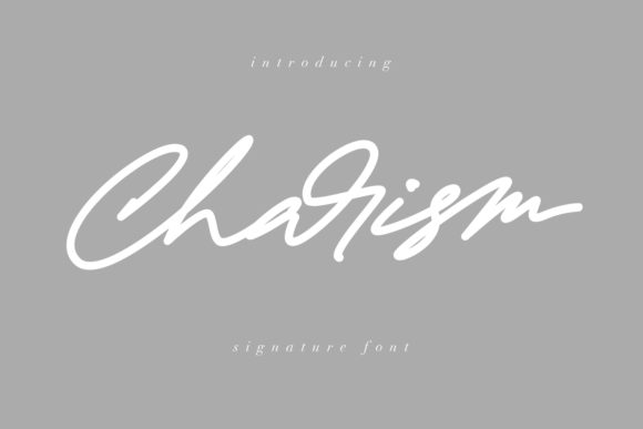 Charism: A Classic-Inspired Script Font for Striking, Versatile Design