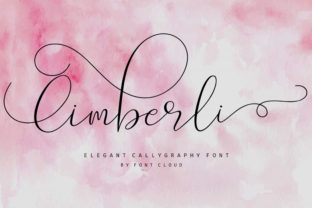 Cimberli: A Sweet & Modern Calligraphy Font
