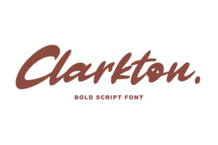 Clarkton: A Handwritten Font That Feels Like Home