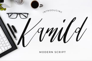 Discovering Kamild: The Abstract Script Typeface Redefining Contemporary Design