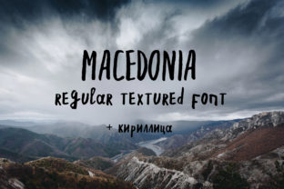 Discovering Macedonia: The Script Font That Transforms Brush Pen and Pencil into Pure Authenticity