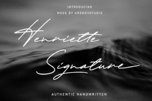 Henriette Signature: The Handwritten Font That Adds Soul to Modern Design