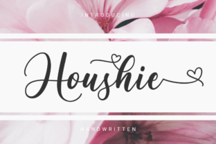 Houshie: A Charming Script Typeface for Elegant Design