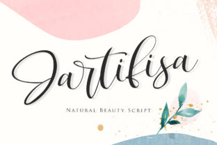 Jartifisa: A Script Font That Captures the Spirit of Natural Blooms