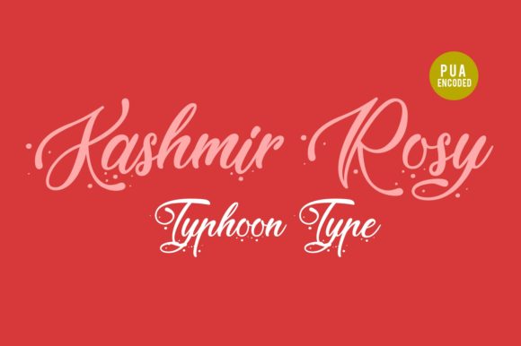 Kashmir Rosy: A Delicate Script Font That Brings Handcrafted Elegance to Every Project