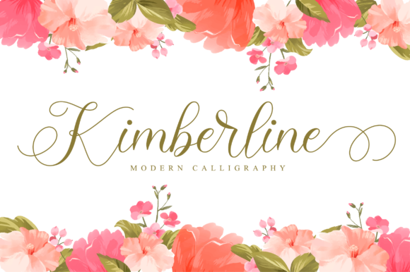 Kimberline: A Refined Script Font for Elegant Design