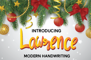 Lawrence: A Friendly Script Font That Brings Playful Character to Modern Design