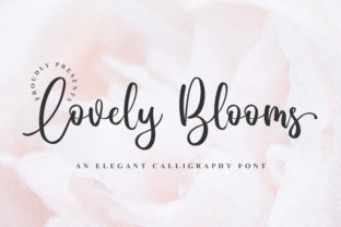 Lovely Blooms Script Font