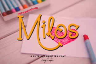 Milos: The Friendly Script Font That Feels Like a Handwritten Hello