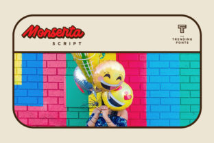 Monserta: A Playfully Nostalgic Script Font