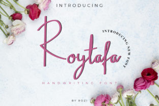 Roytafa: Modern Script with Stunning Swashes