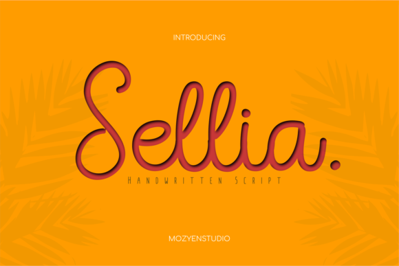 Sellia: A Playful Script That Feels Modern and Authentic