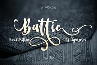 What Makes Battic a Magical Script Font for Modern Design